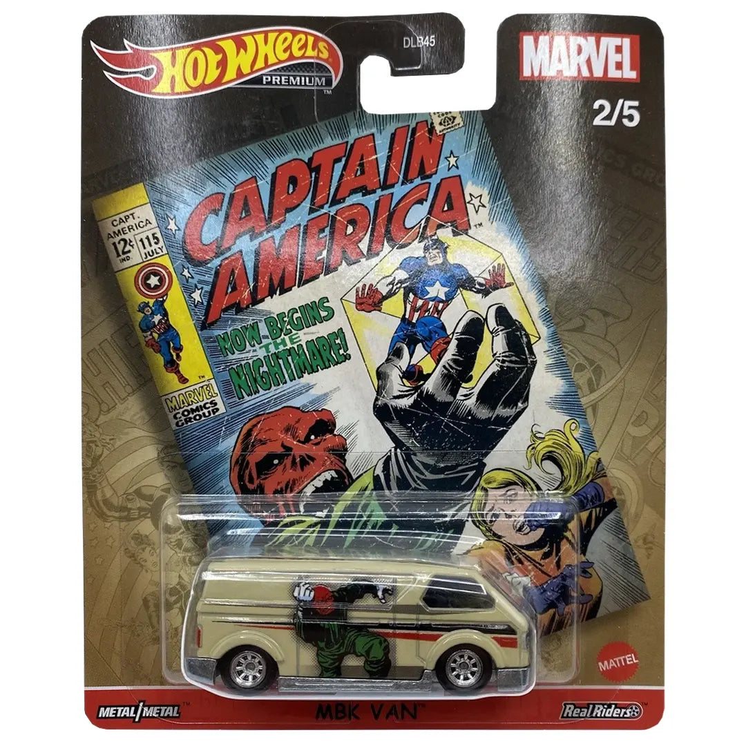 MBX Van - Capitan America - Hot Wheels