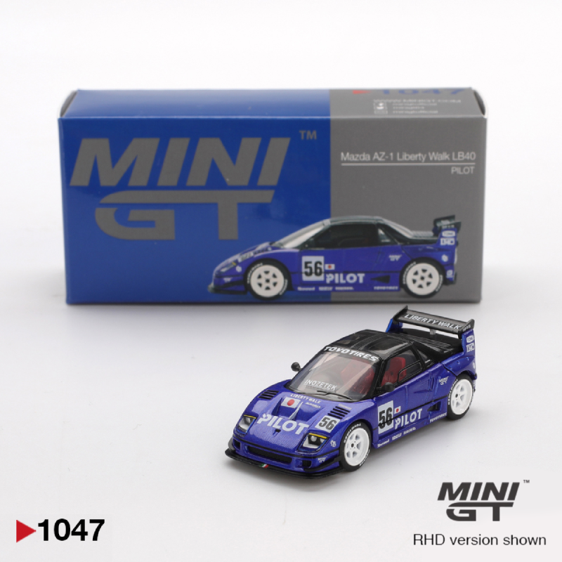 Mazda AZ-1 Liberty Walk LB40 - Pilot - 1047 - Mini GT