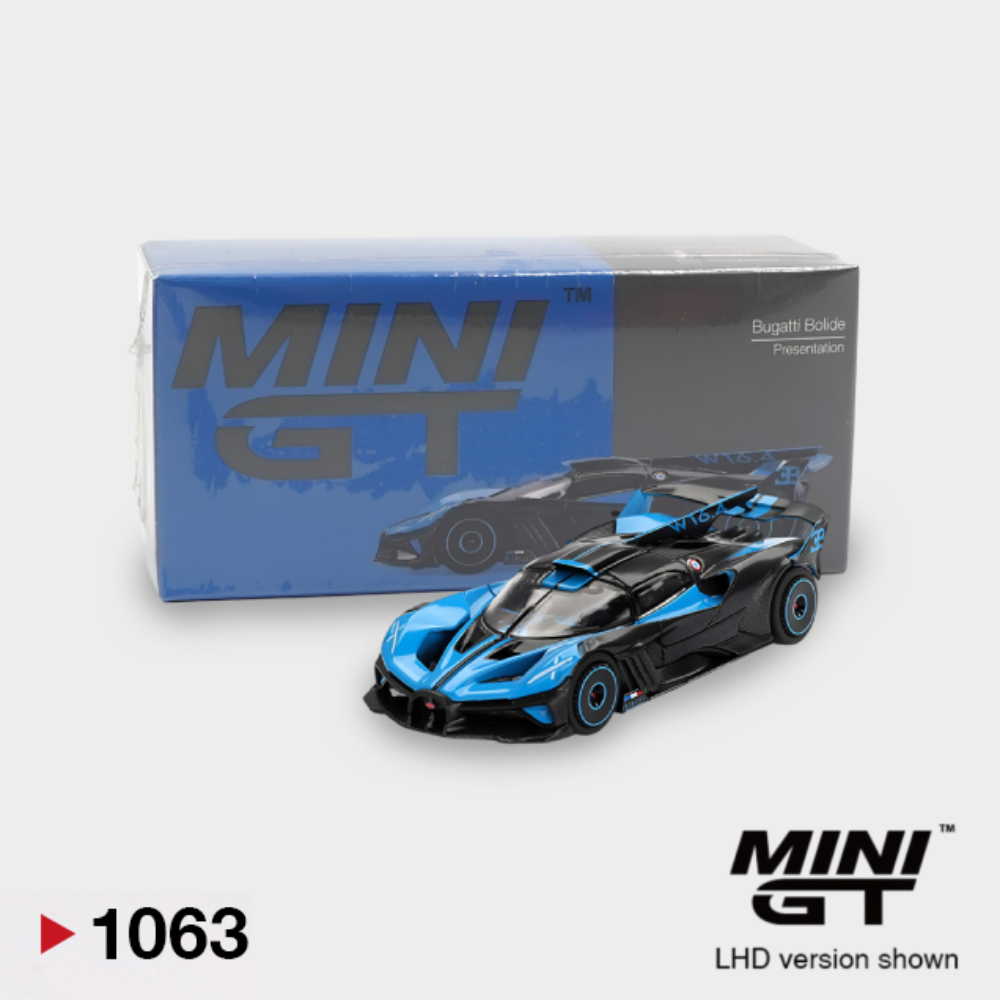 Bugatti Bolide - Presentation - 1063 - Mini GT
