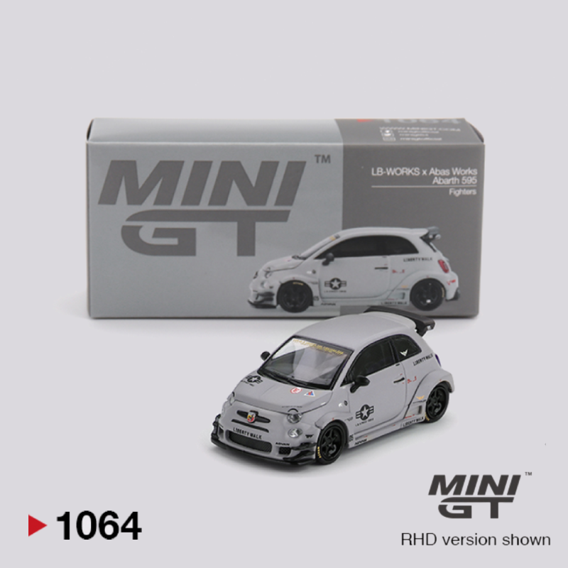 Lb Works Abas Works Abarth 595 Fighters - 1064 - Mini GT