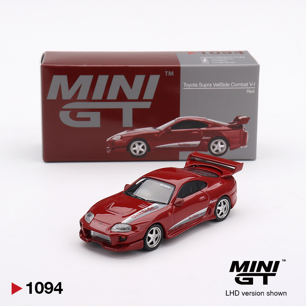 Toyota Supra Veilside Combat V-I Red - 1094 - Mini GT