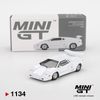 Lamborghini Countach 25 Anniversary White - 1134 - Mini GT