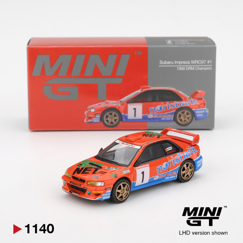 Subaru Impreza WRC97 - 1999 DRM Champion - 1140 - Mini GT