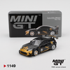 Toyota GR86 LB Nation Black/Gold - 1149 - Mini GT
