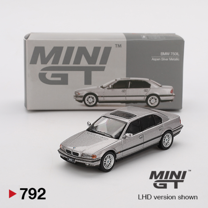 BMW 750IL Aspen Silver Metallic - 792 - Mini GT