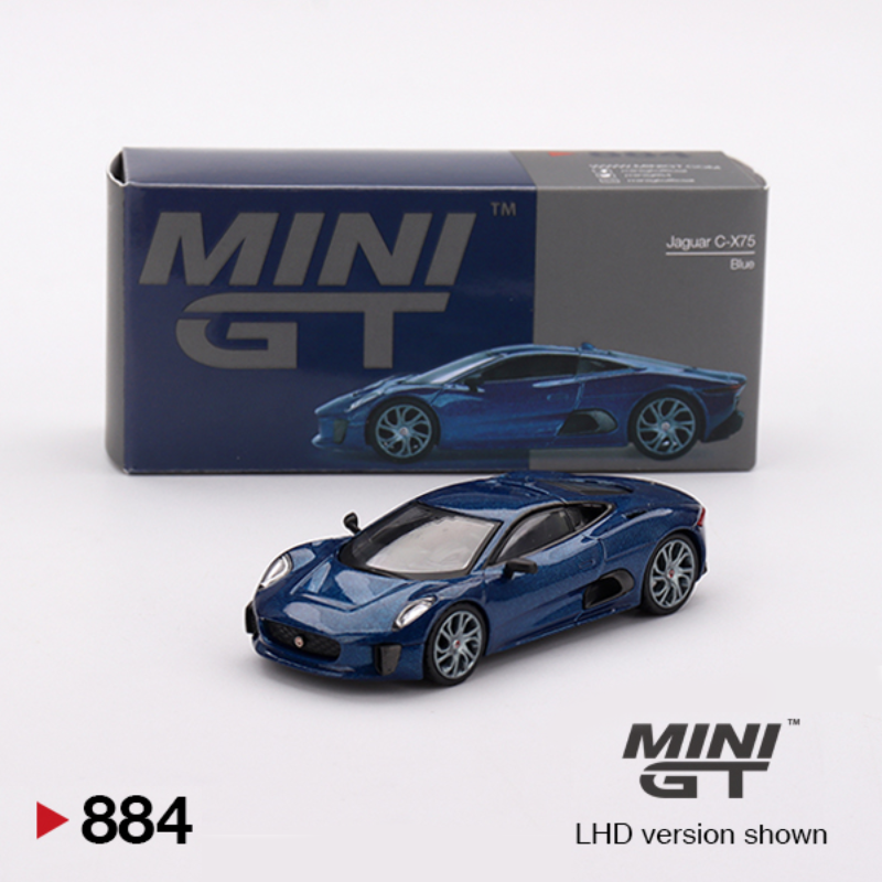 Jaguar C-X75 - Blue - 884 - Mini GT