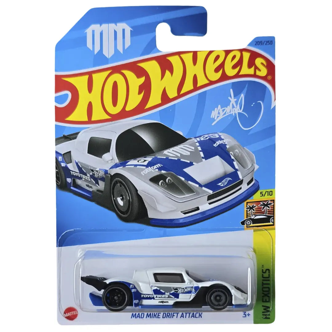 Mad Mike Drift Attack - Exotics 5/10 - Hot Wheels