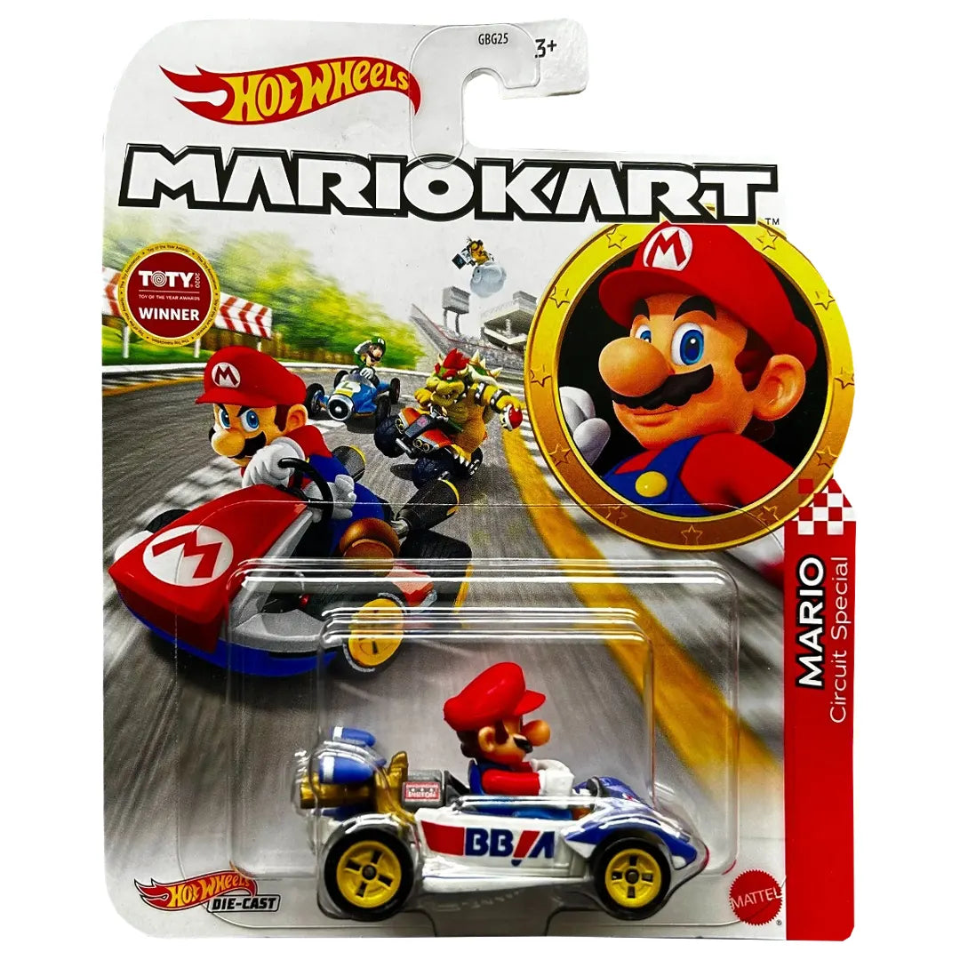 Mario - Circuit Special - Mario Kart 1/8 - Hot Wheels