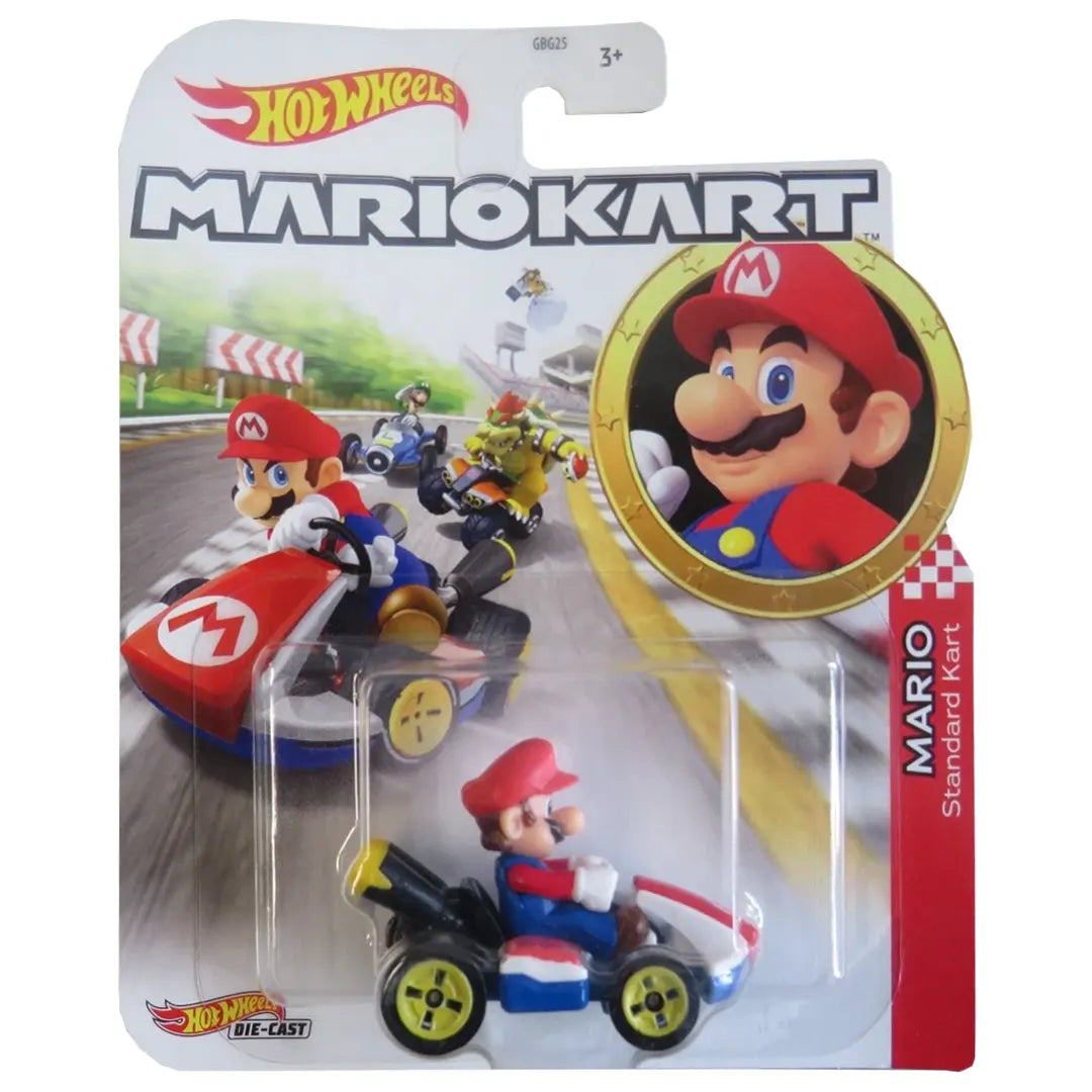 Mario - Standard Kart - Mario Kart 2/8 - Hot Wheels