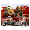 Mate y Tractor Con Neumatico en la boca - Disney Pixar Cars