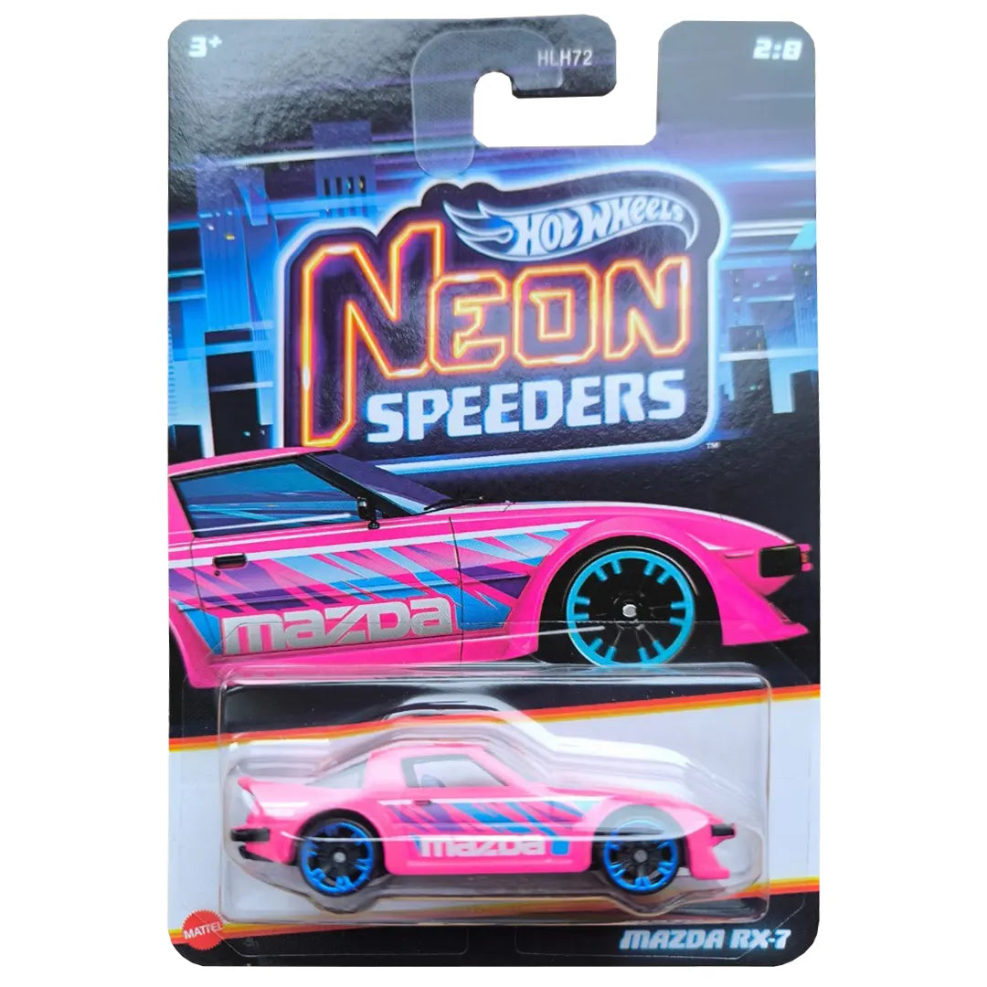 Mazda Rx-7 - Neon Speeders 2/8 - Hot Wheels