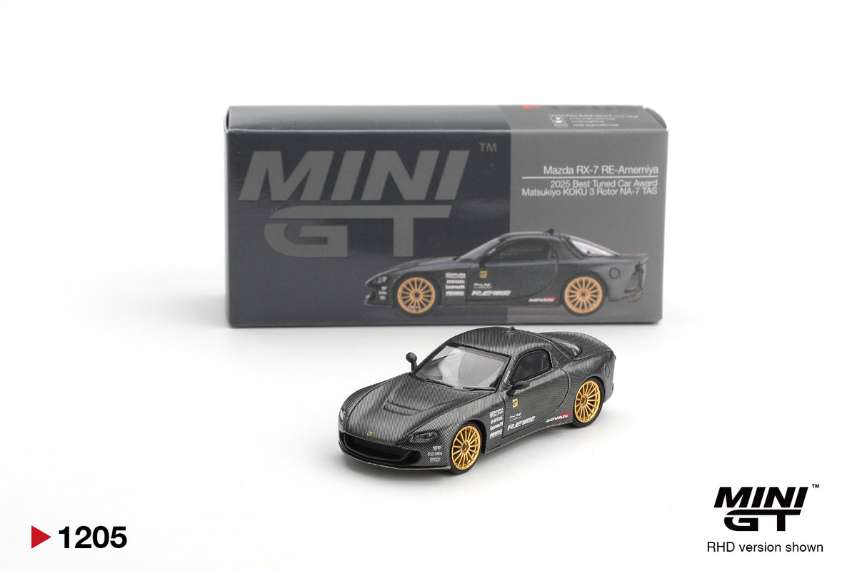 Mazda Rx-7 Re-Amemiya - 2025 Best Tuned Car Award - 1205 - Mini GT