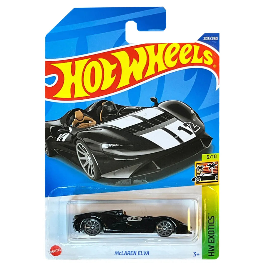 Mclaren Elva - Exotics 6/10 - Hot Wheels