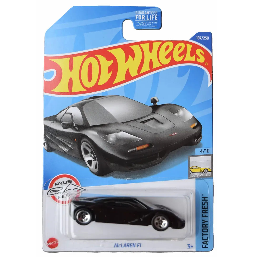 Mclaren F1 - Factory fresh 4/10 - Hot Wheels