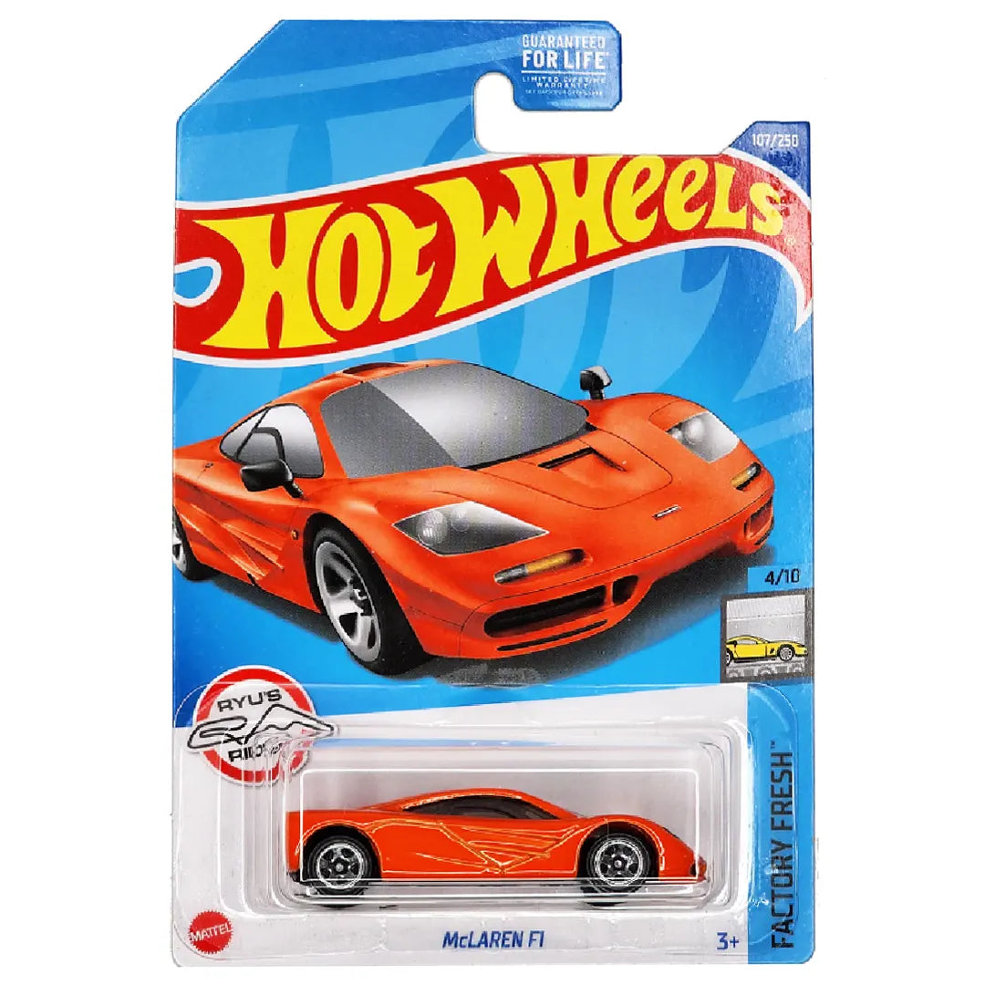Mclaren F1 - Factory Fresh 4/10 - Hot Wheels