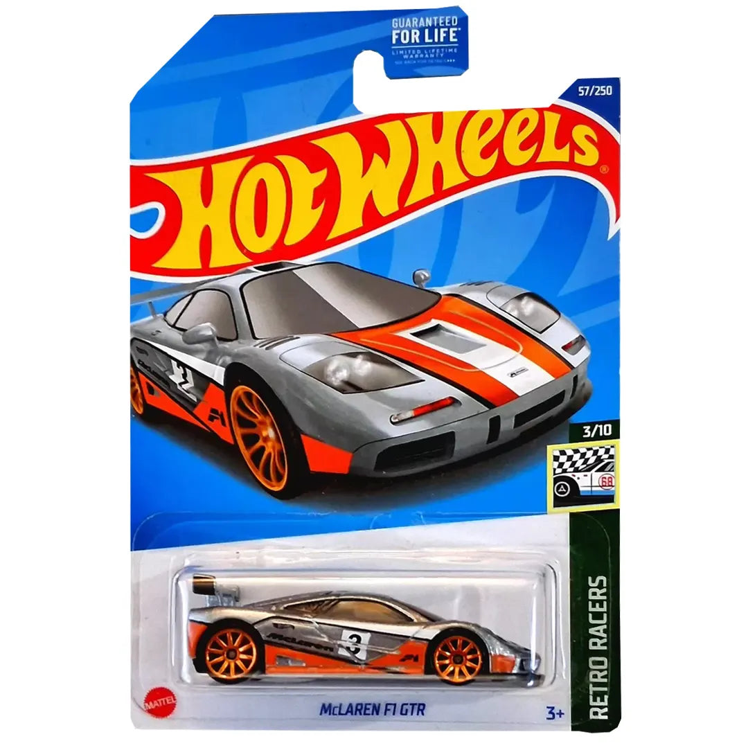 Mclaren F1 Gtr - Retro Racers 3/10 - Hot Wheels