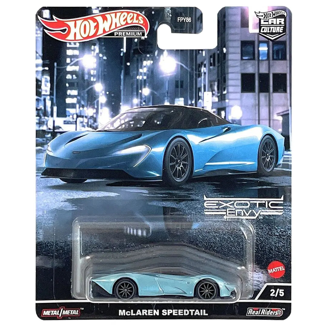 Mclaren Speedtail - Exotics Envy 2/5 - Hot Wheels
