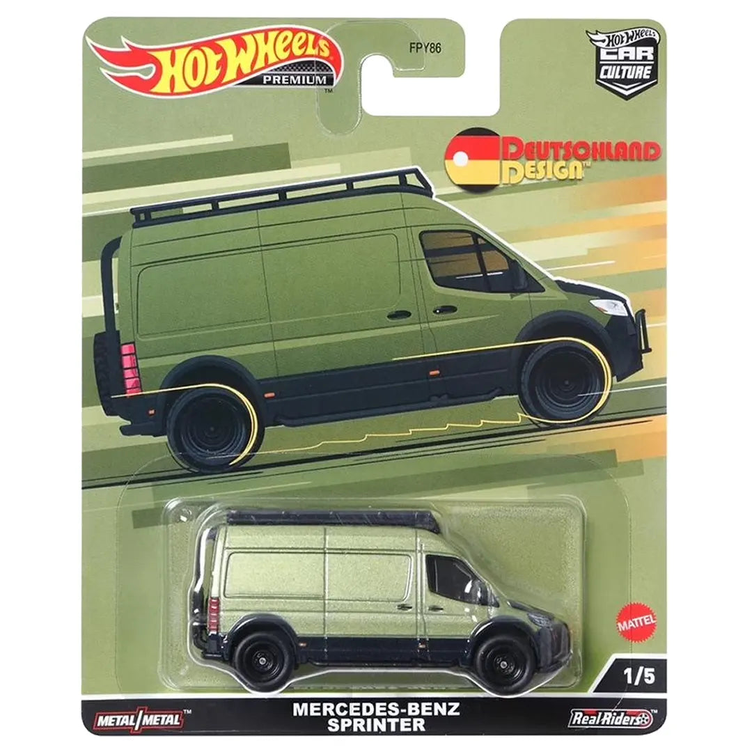 Mercedes Benz Sprinter - Deutschland Design 1/5 - Hot Wheels
