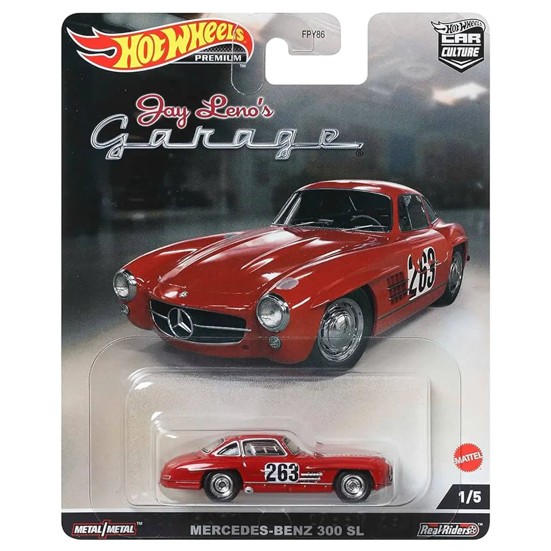 Mercedes Benz 300 Sl - Jay Leno Garage 1/5 - Hot Wheels