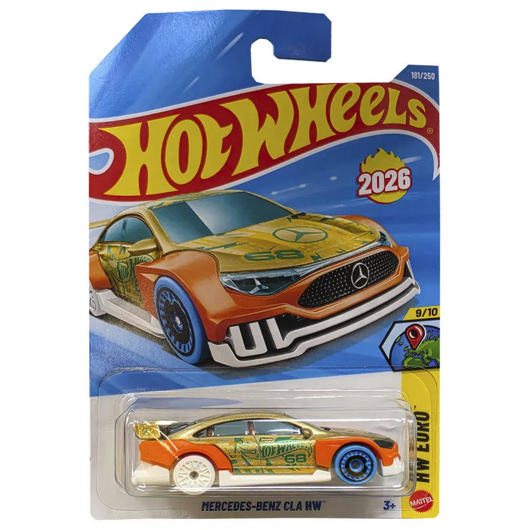 Mercedes Benz Cla Hw - Euro 9/10 - Hot Wheels