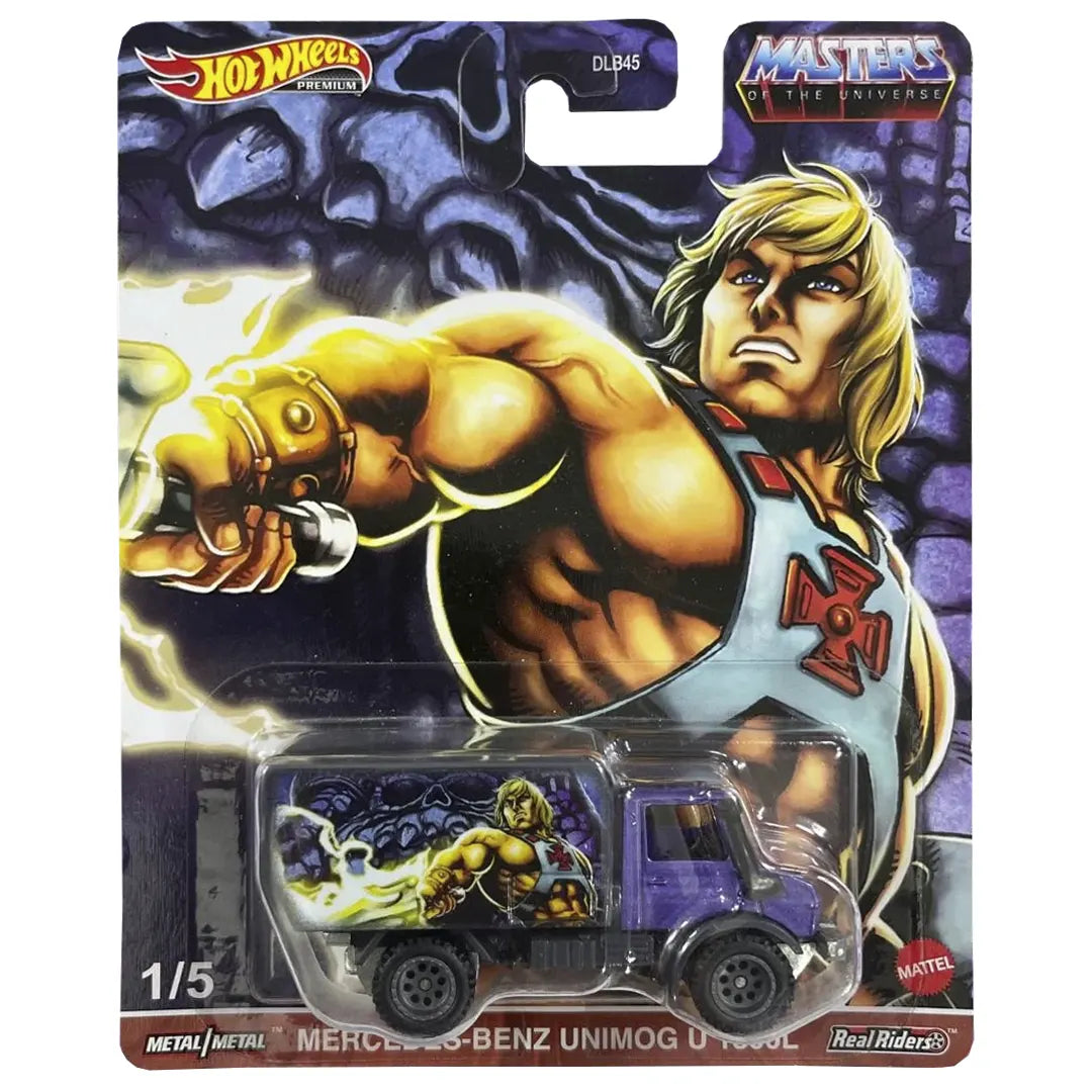 Mercedes Benz Unimog U 1300L - He man - Hot Wheels