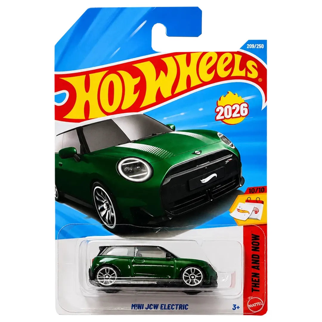 Mini JCW Electric - Then And Now 10/10 - Hot Wheels