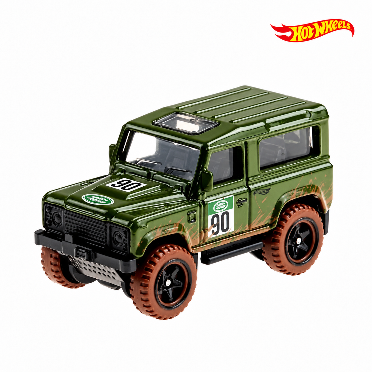 Land Rover Defender - Baja Blazers 4/10 - Hotwheels Básico - Autos sin Empaque