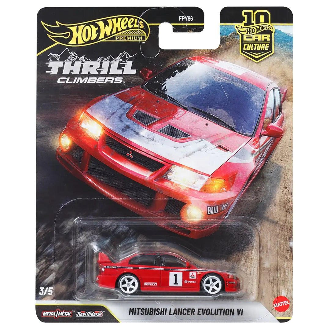 Mitsubishi Lancer Evolution VI - Thrill Climbers 3/5 - Hot Wheels