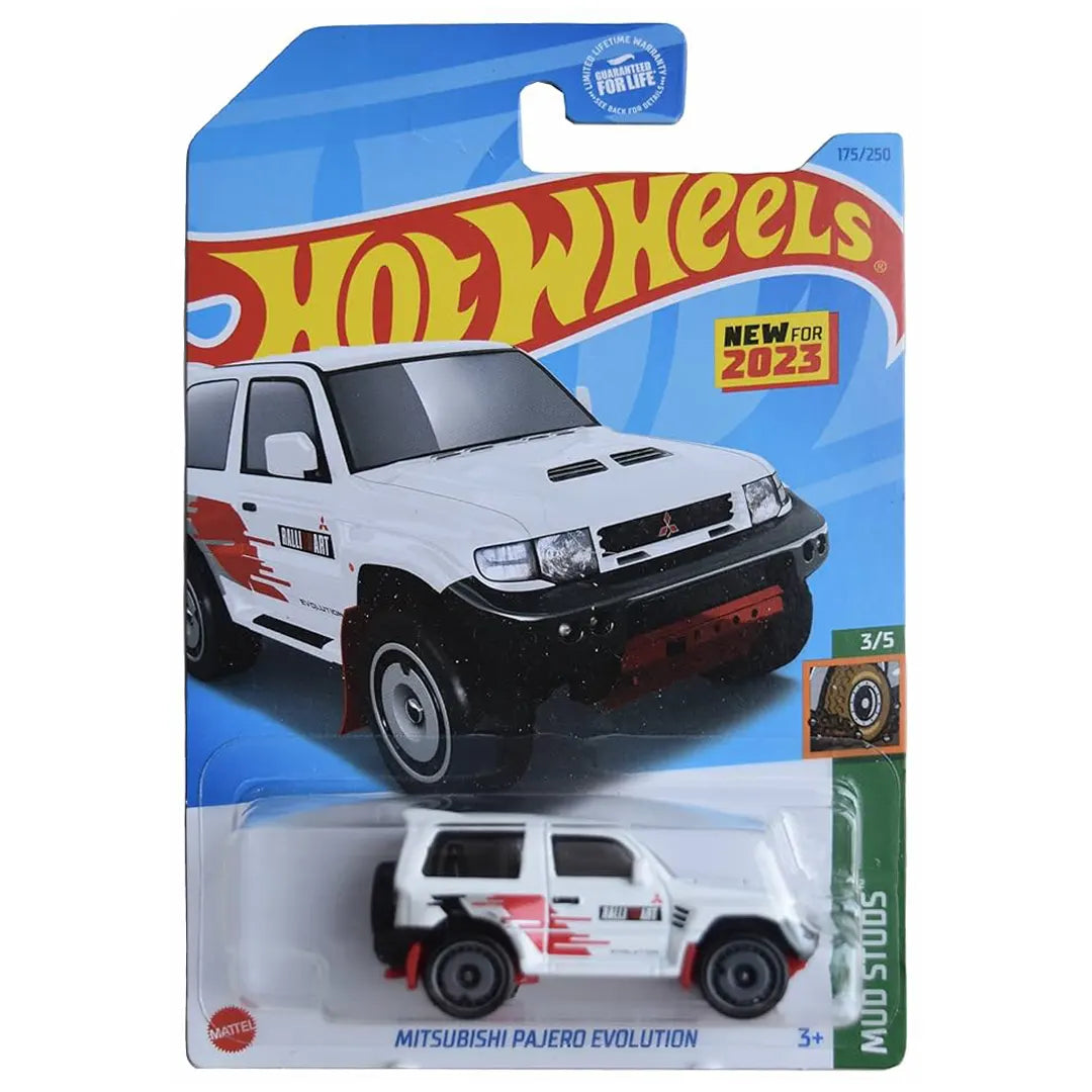 Mitsubishi Pajero Evolution - Mud Studs 3/5 - Hot Wheels