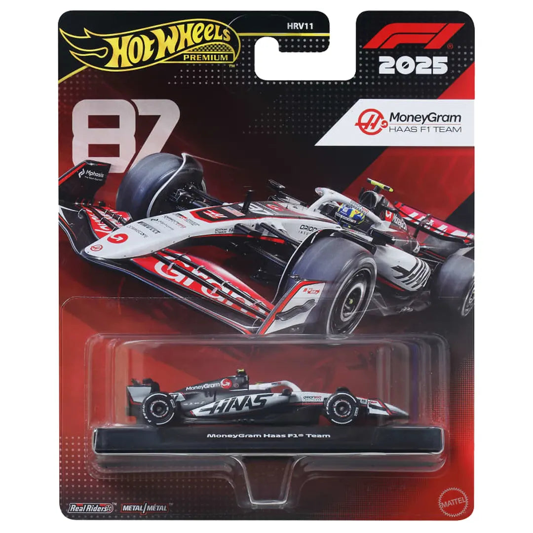 MoneyGram Haas F1 Team 87 - 2025 - Formula 1 - Hot Wheels