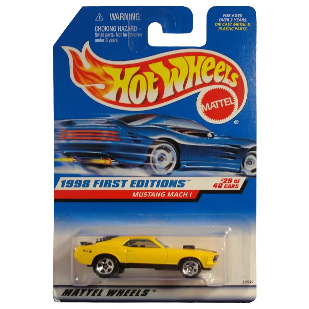 Mustang Mach 1 - 1998 First Editions 29/40 - Hot Wheels