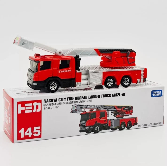 Nagoya City Fire Bureau Labber Truck M32L - Tomica Camiones - Takara Tomy