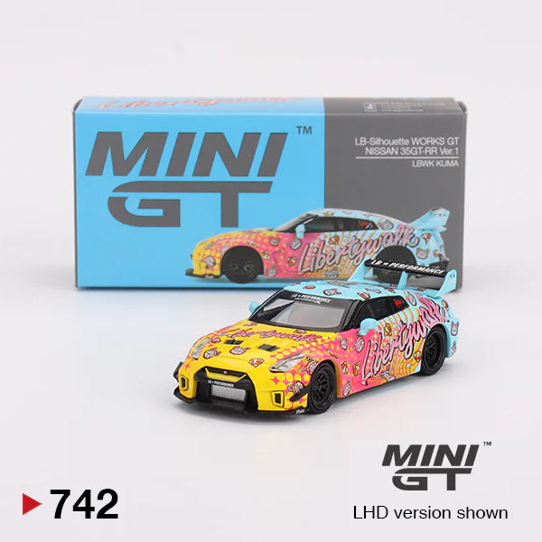 LB-Silhouette WORKS GT NISSAN 35GT-RR Ver.1 LBWK KUMA " - 742 - Mini GT