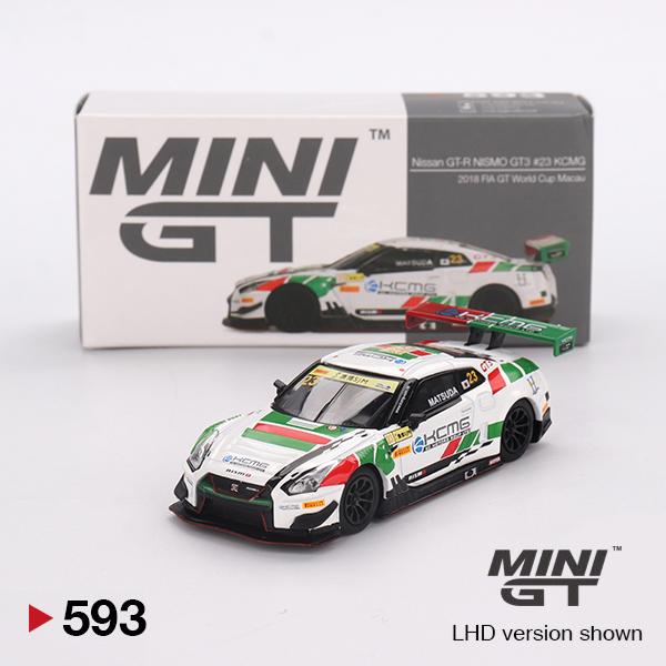 Nissan Gt R Nismo Gt3 23 Kong - 2018 Fia GT World Cup Macau - 593 - Mini GT