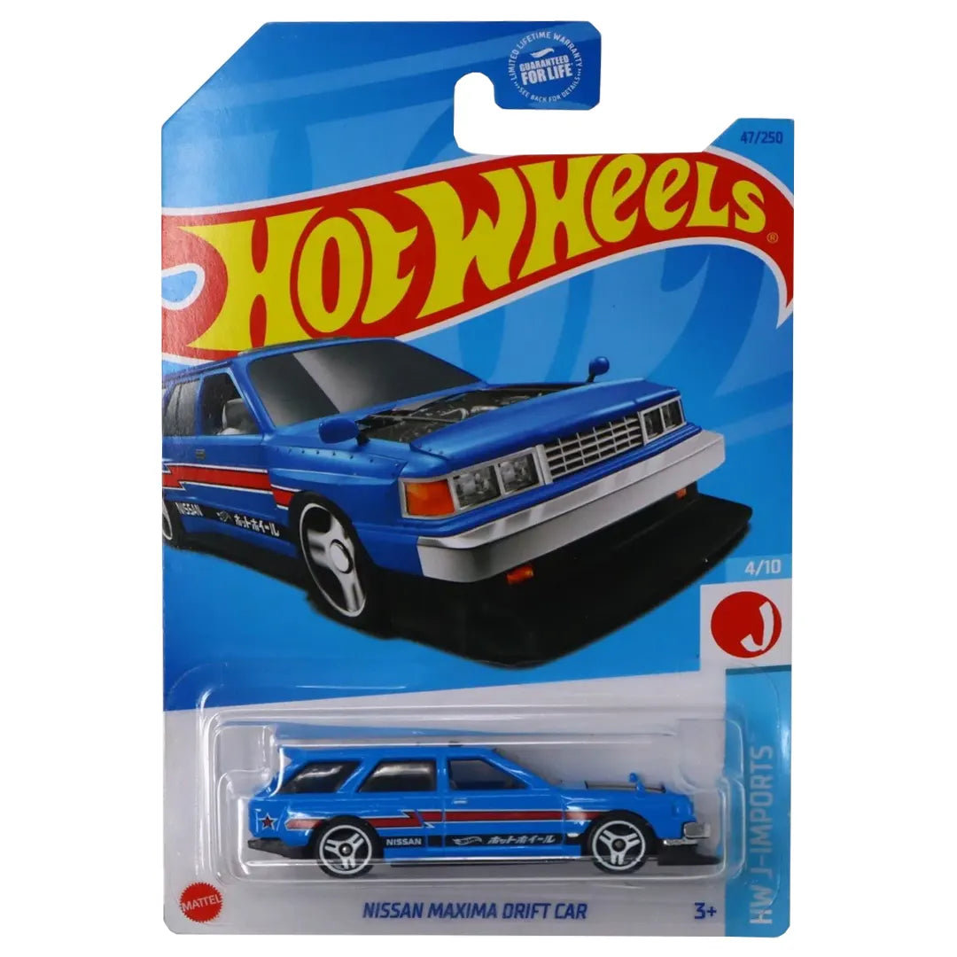 Nissan Maxima Drift Car - J-Imports 4/10 - Hot Wheels
