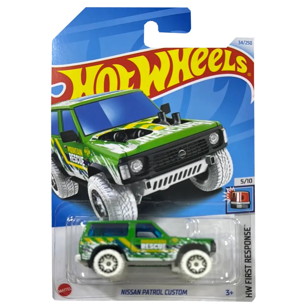 Nissan Patrol Custom - First Response 5/10 - Hot Wheels