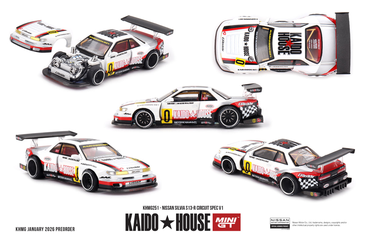Nissan Silvia S13-R Circuit Spec V1 - 251 - Mini GT