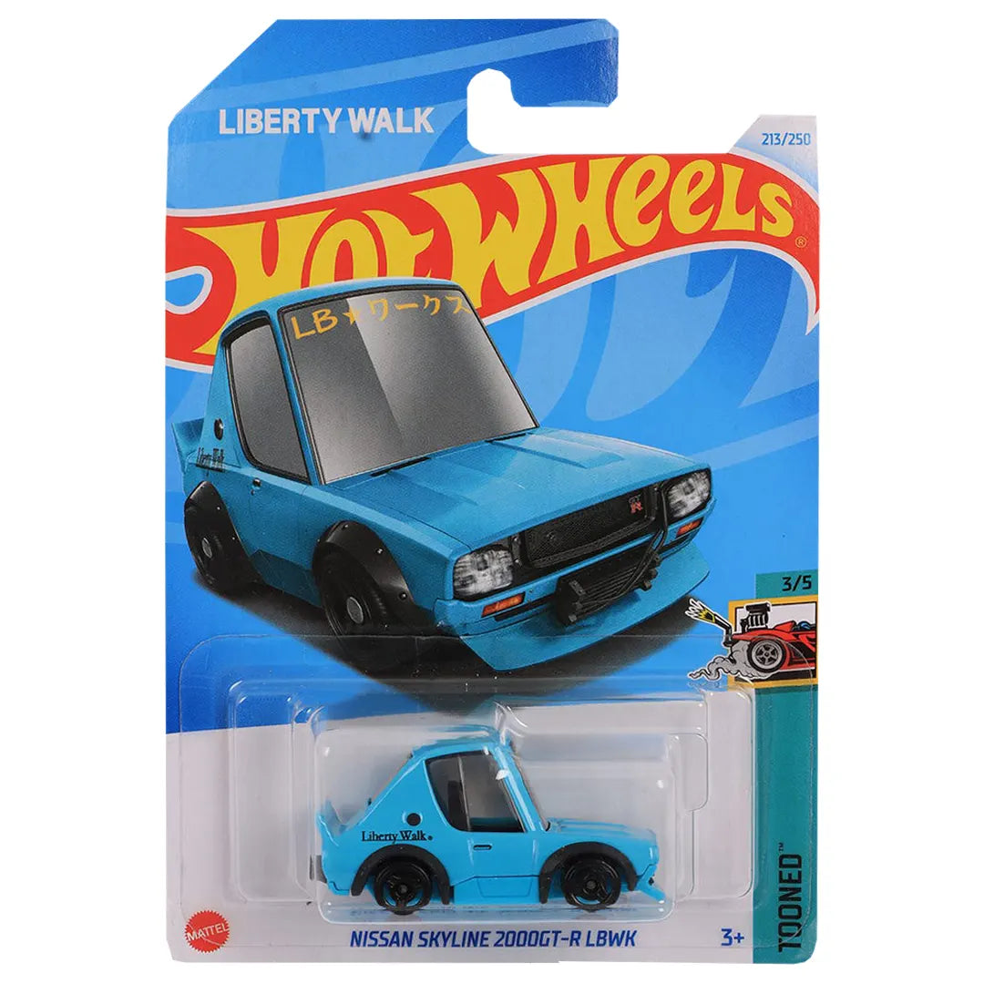 Nissan Skyline 2000Gt-R LBWK - Tooned 3/5 - Hot Wheels