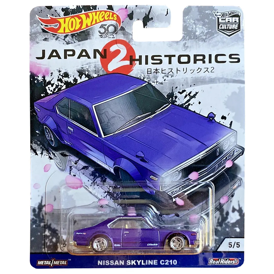 Nissan Skyline C210 - Japan 2 Historics 5/5 - Hot Wheels