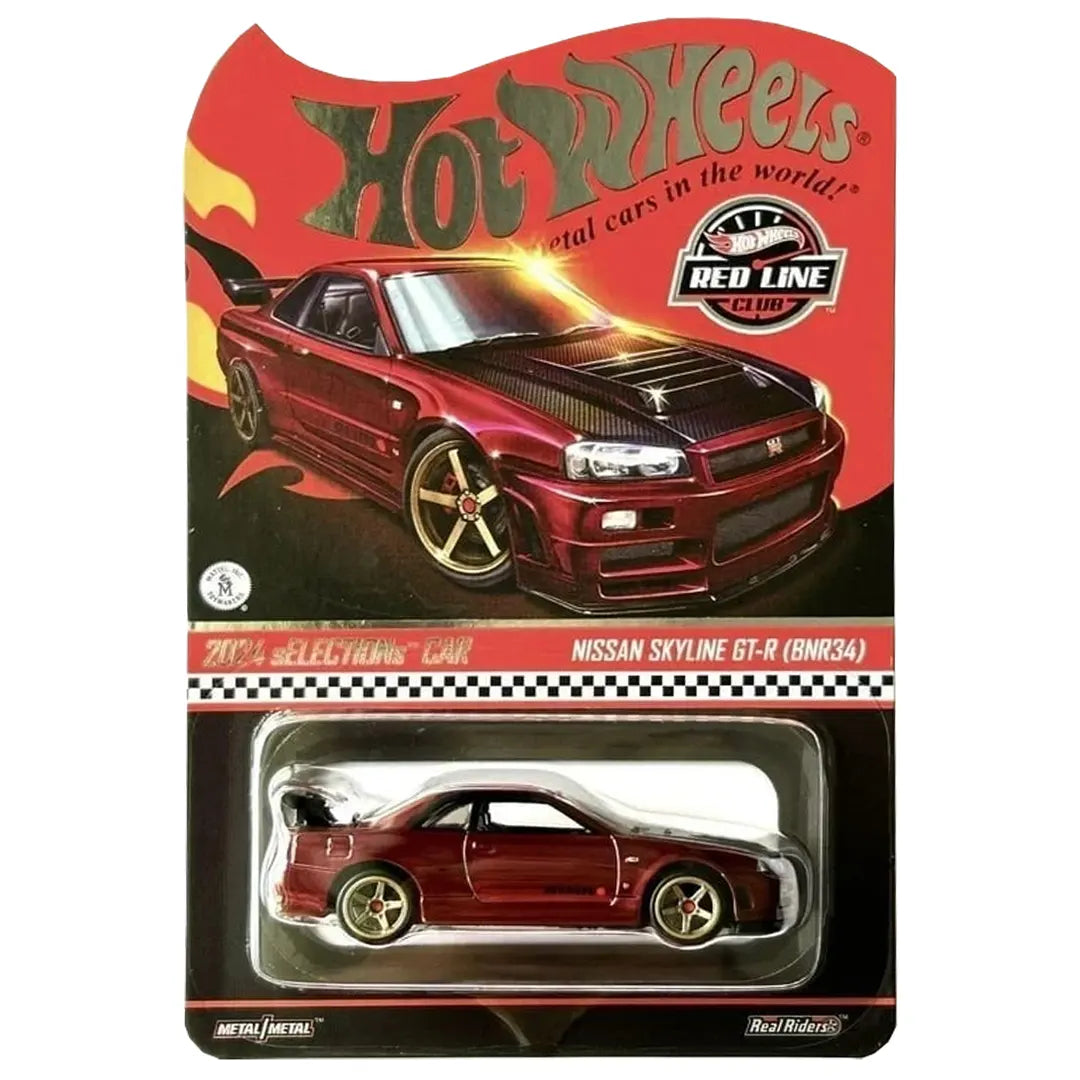 Nissan Skyline GT-R (BNR34) - 2024 - RLC - Hot Wheels