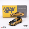 Nissan Skyline GT-R (R34) Top Secret – Gold - 676 - Mini GT (Sin Blister)