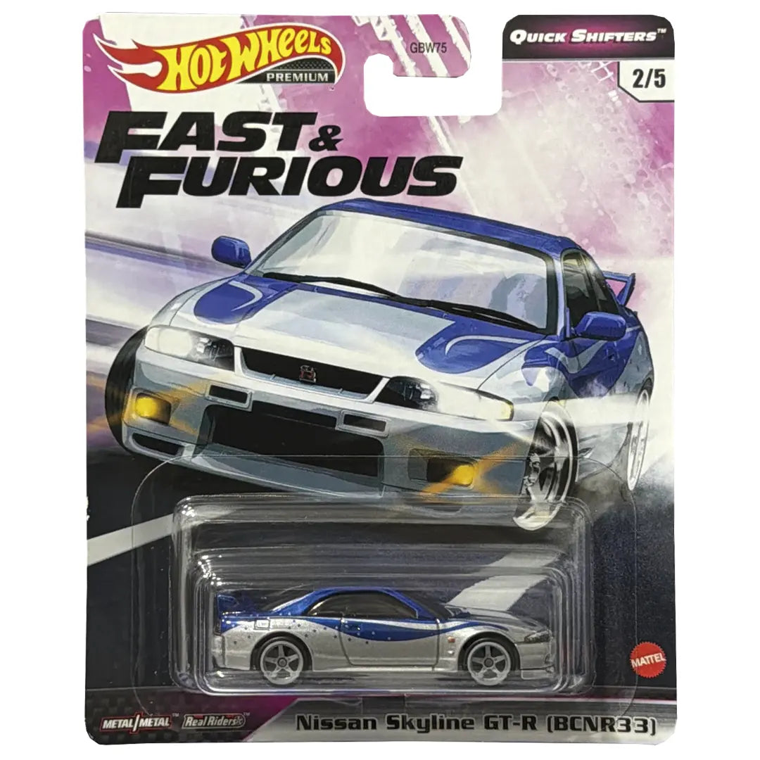 Nissan Skyline Gt-R (BCNR33) - Fast y Furious 2/5 - Hot Wheels