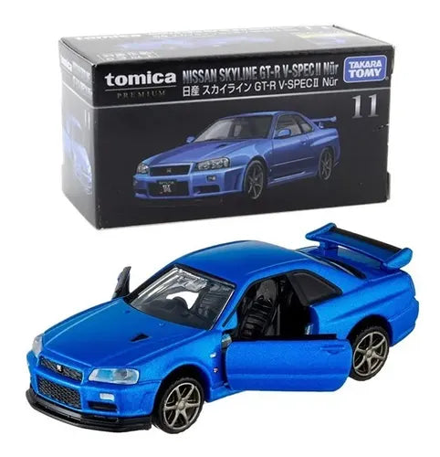 Nissan Skyline Gt-R V-Spec II - Tomica Premium - Takara Tomy