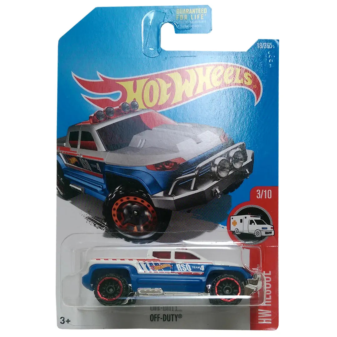 Off Duty - Rescue 3/10 - Hot Wheels