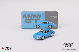Porsche 901 1963 - Quickblau  - 707 - Mini GT