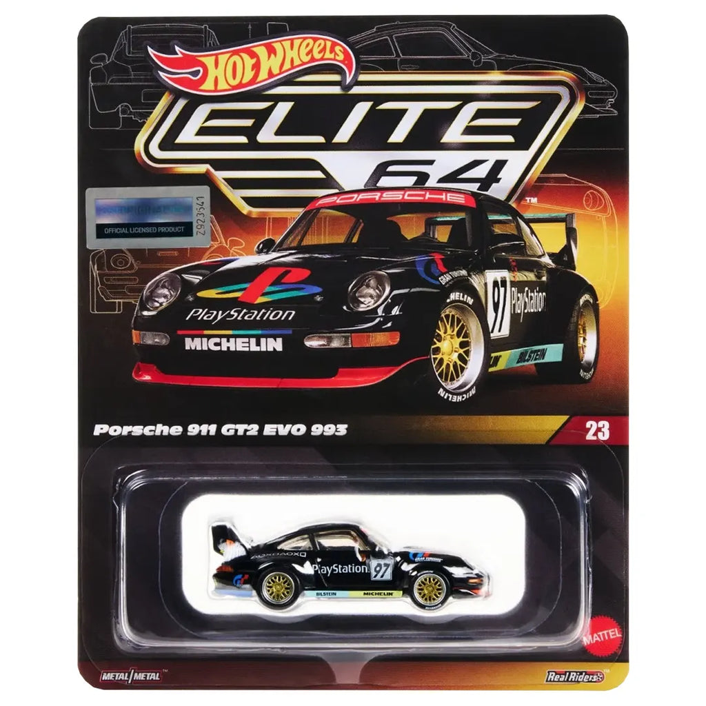 Porsche 911 GT2 Evo 993 - 2026 - Elite 64 - Hot Wheels