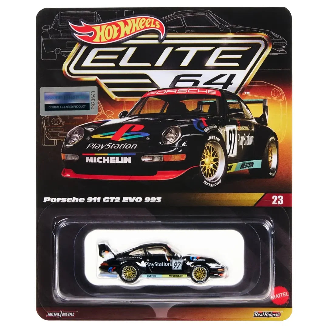 Porsche 911 GT2 Evo 993 - 2026 - Elite 64 - Hot Wheels