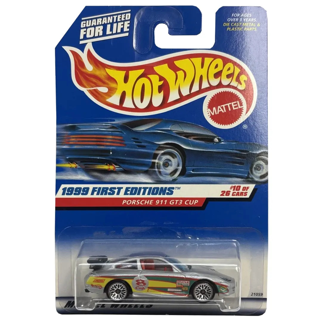 Porsche 911 GT3 Cup - 1999 First Editions 10/26 - Hot Wheels