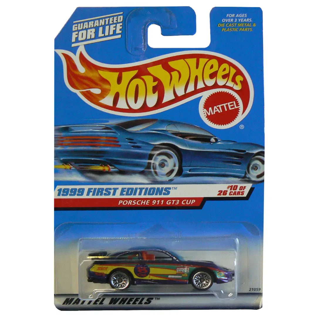 Porsche 911 GT3 Cup - 1999 First Editions 10/26 - Hot Wheels