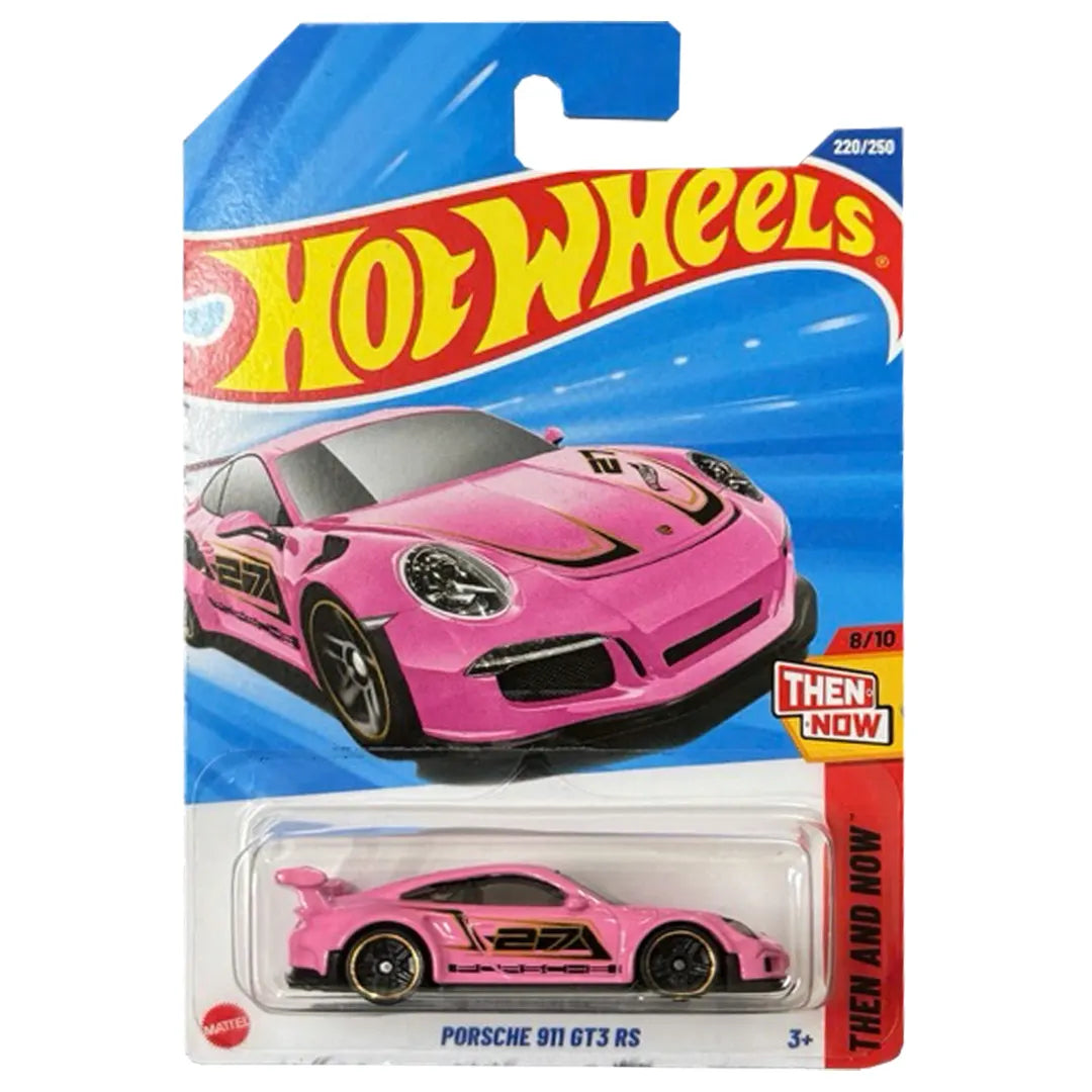 Porsche 911 Gt3 Rs - Then And Now 8/10 - Hot Wheels